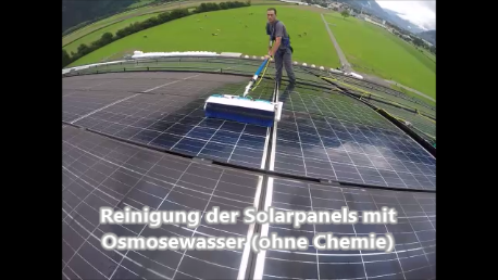 Video: Solarzellenreinigung